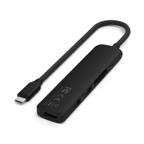 Satechi ST-P6SK huby i koncentratory USB Type-C 10000 Mbit/s Czarny-23413935
