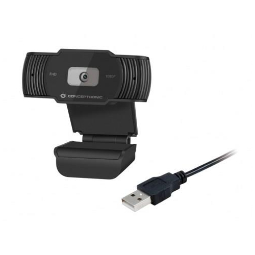 Conceptronic AMDIS04B kamera internetowa 1920 x 1080 px USB 2.0 Czarny-23414081