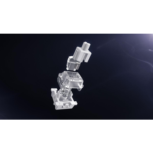 HATOR Skyfall 80 MAG ULTRA 8K klawiatura Gaming USB QWERTY US English Czarny, Biały-23414220