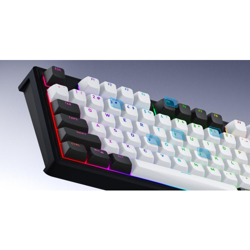 HATOR Skyfall Pro Wireless 65 klawiatura Gaming USB + RF Wireless + Bluetooth QWERTY US English Czarny, Szary-23414266