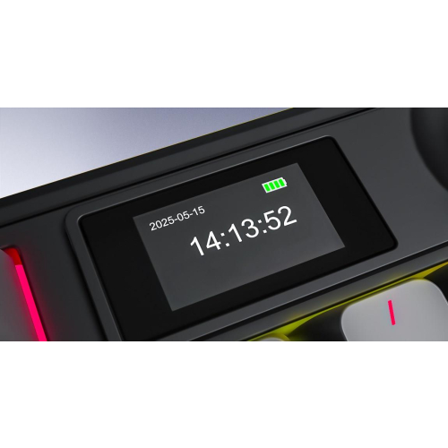 HATOR Skyfall Pro Wireless 65 klawiatura Gaming USB + RF Wireless + Bluetooth QWERTY US English Czarny, Szary-23414268