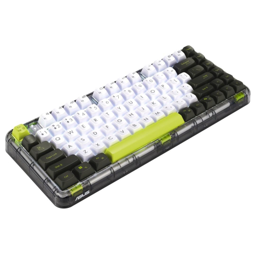 ASUS Jelly75 KD201 KEYBOARD/VT-GN/GE/83 klawiatura Uniwersalne USB + RF Wireless + Bluetooth Wielobarwny-23414303