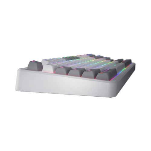 HATOR Rockfall 3 TKL Wireless klawiatura Uniwersalne USB + RF Wireless + Bluetooth QWERTY Angielski Biały-23414323