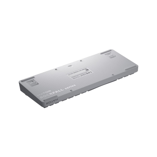 HATOR Rockfall 3 TKL Wireless klawiatura Uniwersalne USB + RF Wireless + Bluetooth QWERTY Angielski Biały-23414324