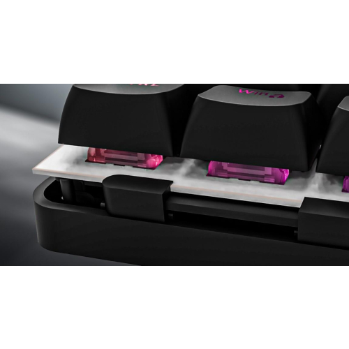 HATOR Rockfall 3 TKL Wireless klawiatura Uniwersalne USB + RF Wireless + Bluetooth QWERTY Angielski Biały-23414326
