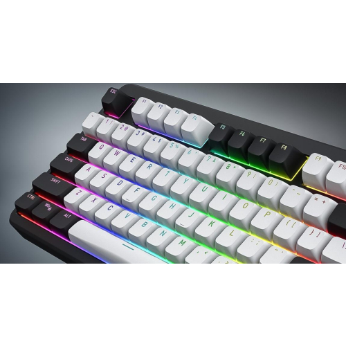 HATOR Rockfall 3 TKL Wireless klawiatura Uniwersalne USB + RF Wireless + Bluetooth QWERTY Angielski Biały-23414338