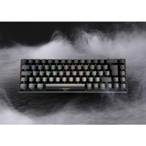 Deltaco Gaming GAM-100-DE klawiatura USB + RF Wireless + Bluetooth QWERTZ Niemiecki Czarny-23414394