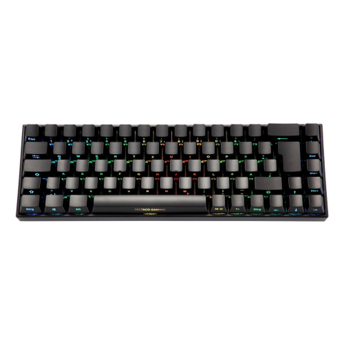 Deltaco Gaming GAM-100-DE klawiatura USB + RF Wireless + Bluetooth QWERTZ Niemiecki Czarny-23414395