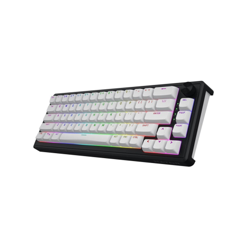 HATOR Skyfall Wireless 65 klawiatura Gaming USB + RF Wireless + Bluetooth QWERTY US English Czarny, Biały-23414419