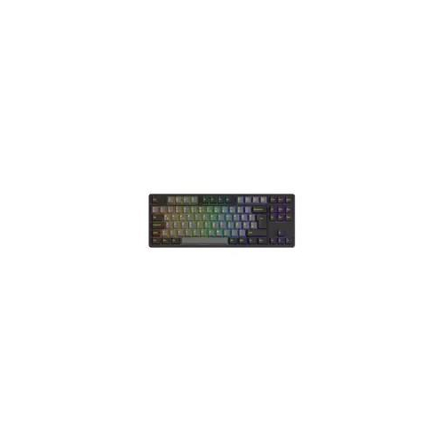 AKKO Black & Gold 5087S Gaming Tastatur, RGB – Akko V3 Cream Yellow Pro Switches, ISO DE, schwarz & gold