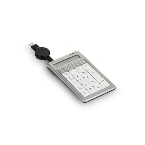 BakkerElkhuizen S-board 840 Numeric klawiatura numeryczna PC USB Jasny Szary, Biały-23414514