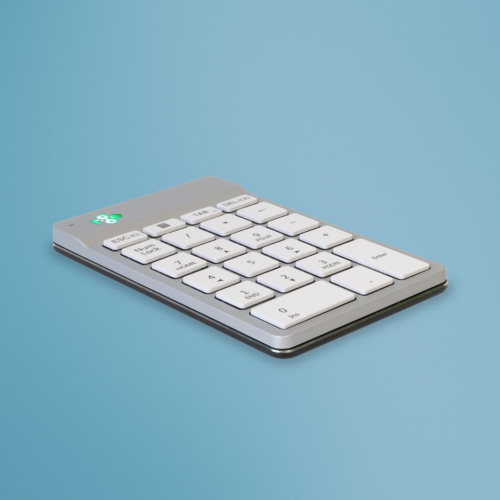 R-Go Tastatur Nummernblock Break Bluetooth weiĂź