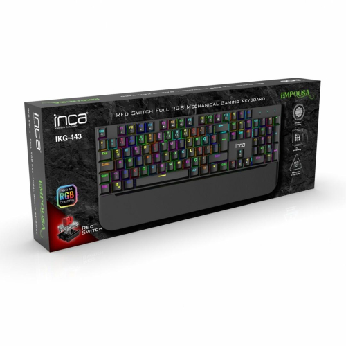 Inca IKG-443 klawiatura Gaming USB Czarny-23414569