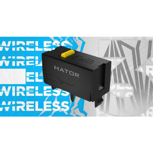 HATOR Pulsar 3 Wireless myszka Gaming Oburęczny RF Wireless + Bluetooth + USB Type-C Optyczny 12000 DPI-23415133