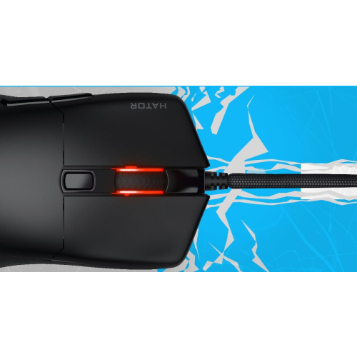 HATOR Pulsar 3 Wireless myszka Gaming Oburęczny RF Wireless + Bluetooth + USB Type-C Optyczny 12000 DPI-23415134