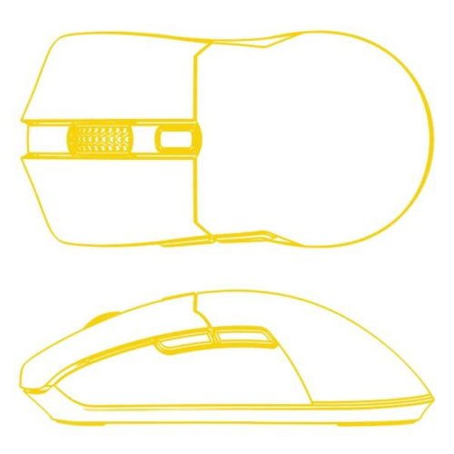 HATOR Pulsar 3 Wireless myszka Gaming Oburęczny RF Wireless + Bluetooth + USB Type-C Optyczny 12000 DPI-23415139