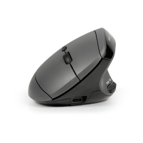 BakkerElkhuizen MidWay myszka Biuro Po prawej stronie RF Wireless + Bluetooth + USB Type-C Optyczny 2400 DPI