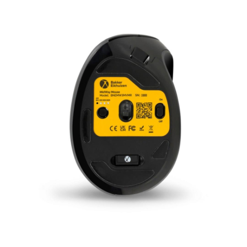 BakkerElkhuizen MidWay myszka Biuro Po prawej stronie RF Wireless + Bluetooth + USB Type-C Optyczny 2400 DPI-23415369