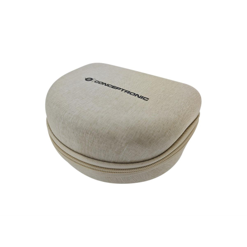 Conceptronic ALVAH02C słuchawki/zestaw słuchawkowy Przewodowy i Bezprzewodowy Opaska na głowę Muzyka Bluetooth Kremo