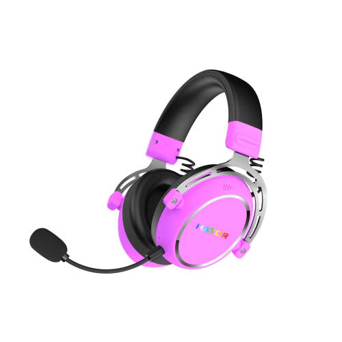 Słuchawki dla graczy Hator HYPERGANG 3 Wireless bezprzewodowe fioletowe-23415887