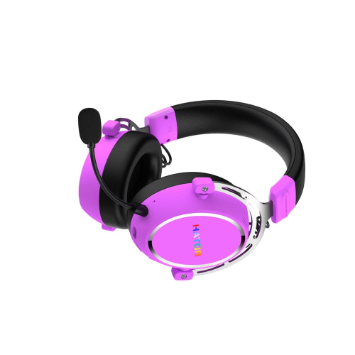 Słuchawki dla graczy Hator HYPERGANG 3 Wireless bezprzewodowe fioletowe-23415893