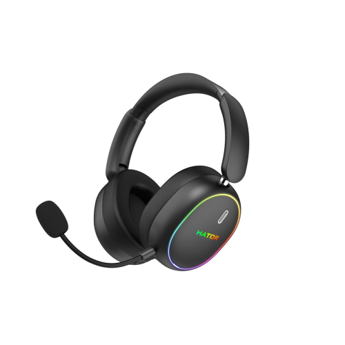 Słuchawki dla graczy Hator Phoenix 2 Wireless bezprzewodowe czarne-23416017