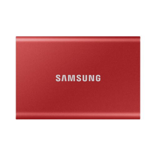 Dysk zewnętrzny SSD Samsung T7 (500GB; USB 3.2; czerwony; MU-PC500R/WW)-2342011