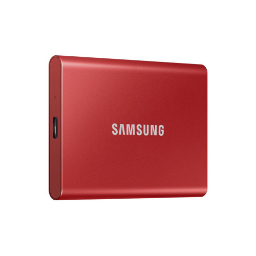 Dysk zewnętrzny SSD Samsung T7 (500GB; USB 3.2; czerwony; MU-PC500R/WW)-2342012