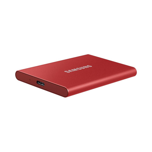 Dysk zewnętrzny SSD Samsung T7 (500GB; USB 3.2; czerwony; MU-PC500R/WW)-2342016
