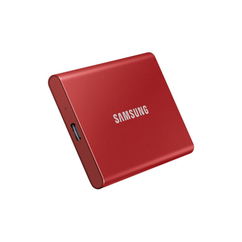 Dysk zewnętrzny SSD Samsung T7 (500GB; USB 3.2; czerwony; MU-PC500R/WW)-2342017