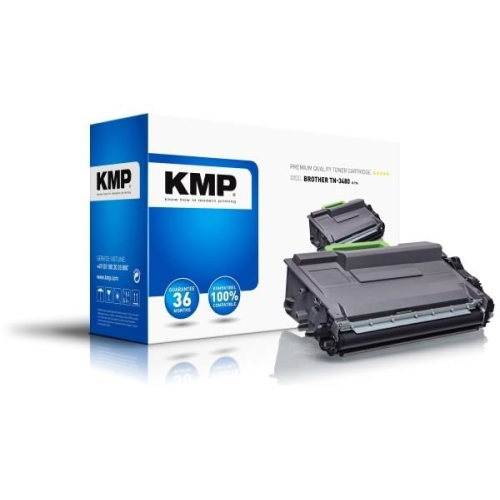 KMP Toner Brother TN-3480/TN3480 black 8000 S. B-T96 remanufactured