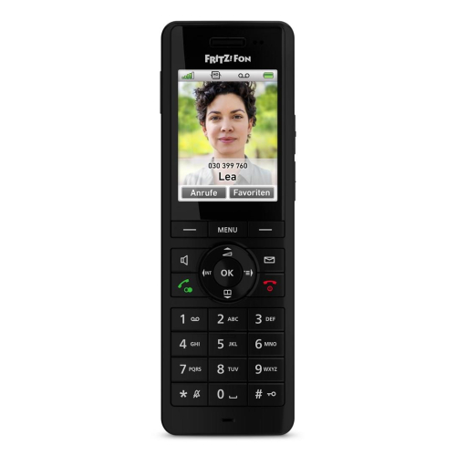 FRITZ!Fon X6 Telefon w systemie DECT Czarny-23432940