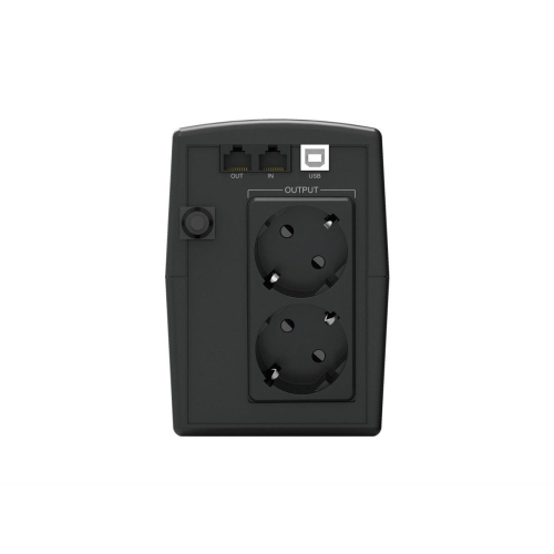 CONCEPTRONIC UPS 650VA/360W/2xSchuko/HID USB/RJ45in/Out bk-23436518