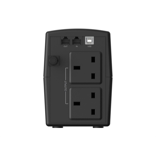 Zasilacz awaryjny UPS Conceptronic 650 VA/360 W/2xUK/HID USB/RJ45in/Out/AVR sw-23436712