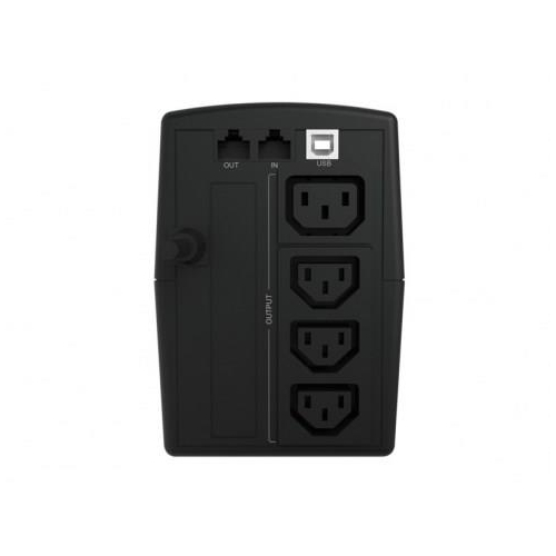 Zasilacz awaryjny UPS Conceptronic 850VA/480W/4xIEC/HID USB/RJ45in/Out/AVR sw-23436767
