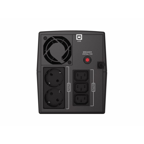 Zasilacz awaryjny UPS Conceptronic 1500VA/900W/2xSchuko/3xIEC/USB/RJ45/AVR bk-23436903