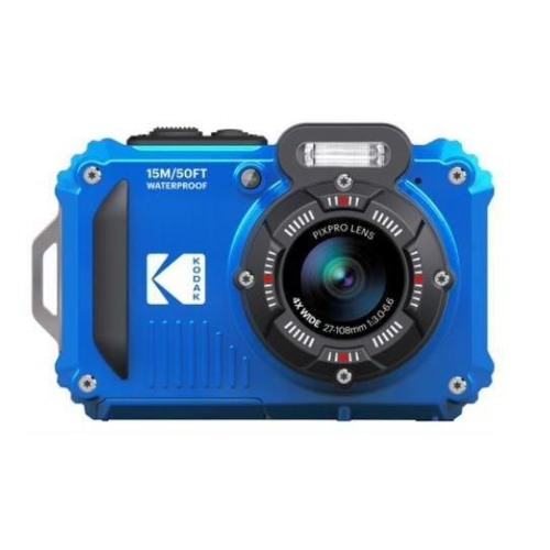 Kodak Pixpro WPZ2 Digitalkamera, wasserdicht bis 15m, sto?fest, blau