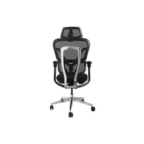 Equip Ergonomischer BĂĽrostuhl+Kopf/ArmstĂĽtzen+SFS schwarz lite Retail-23453218