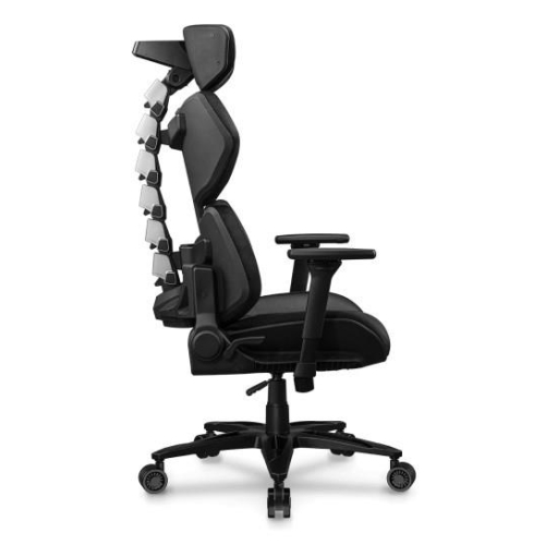 COUGAR Terminator Elite Fotel dla gracza Obite siedzisko Czarny, Srebrny-23453312