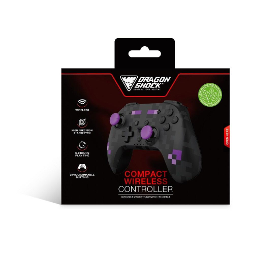 Dragonshock PopTop Czarny, Fioletowy Bluetooth Gamepad Analogowa/Cyfrowa Nintendo Switch, PC-23453529