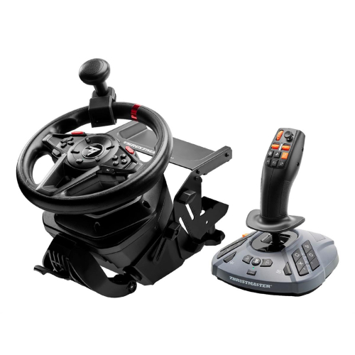 Thrustmaster T128 SimTask Farming Pack Czarny Kierownica + pedały + dźwignia zmiany biegów PC, PlayStation 4, PlaySta