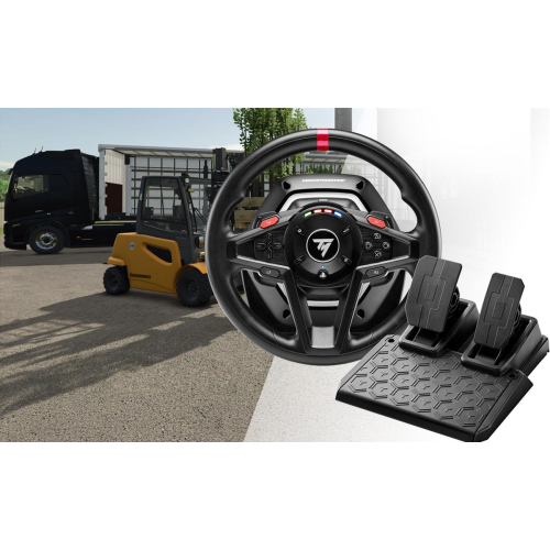 Thrustmaster T128 SimTask Farming Pack Czarny Kierownica + pedały + dźwignia zmiany biegów PC, PlayStation 4, PlaySta