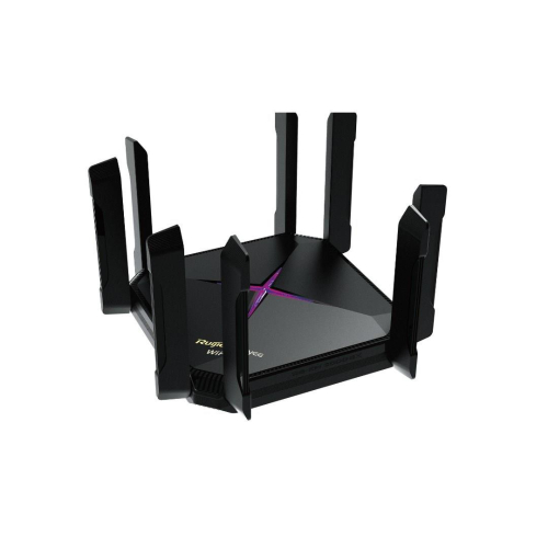 Ruijie Networks RG-EW6000GX router bezprzewodowy 2.5 Gigabit Ethernet Dual-band (2.4 GHz / 5.8 GHz) Czarny-23457426