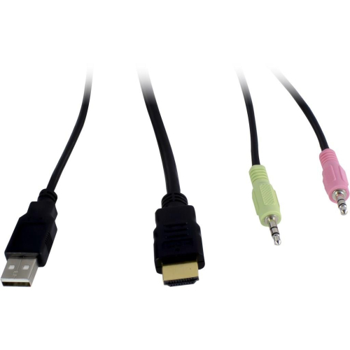 Inter-Tech AS-42HA HDMI przełącznik KVM Czarny-23458115