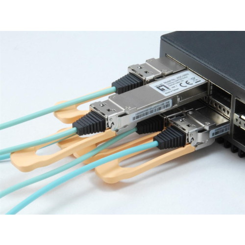 LevelOne AOC-0503 moduł przekaźników sieciowych Swiatłowód 103100 Mbit/s QSFP28 850 nm-23458368