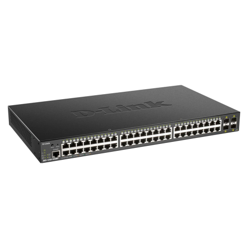 D-Link DGS-1250-52XMP Zarządzany L3 Obsługa PoE Czarny-23458449