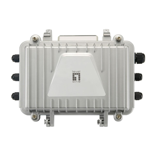 LevelOne PFE-1014R przedłużacz sieciowy Odbiornik sieci Szary