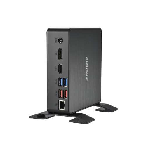 Shuttle NC40U7 komputer typu barebone 0.84L sized PC Czarny i7-1255U Intel SoC
