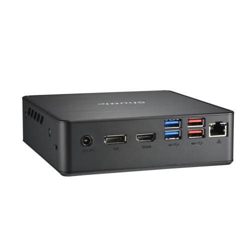 Shuttle NC40U7 komputer typu barebone 0.84L sized PC Czarny i7-1255U Intel SoC-23459503