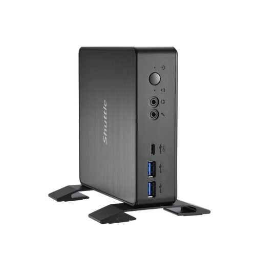 Shuttle NC40U7 komputer typu barebone 0.84L sized PC Czarny i7-1255U Intel SoC-23459505